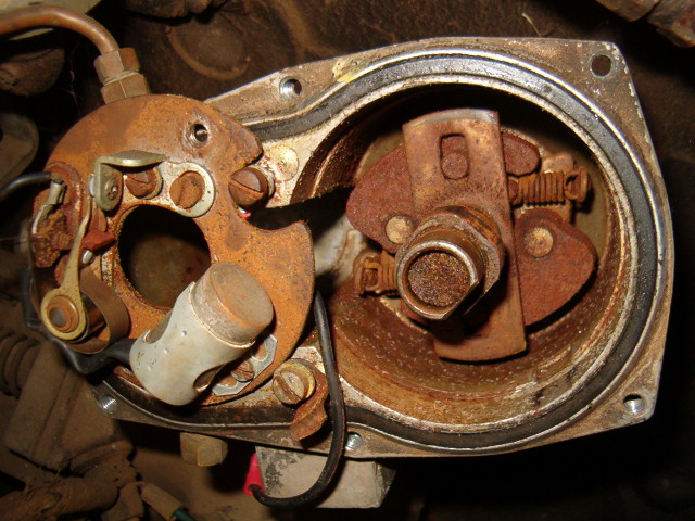 rusty distributor